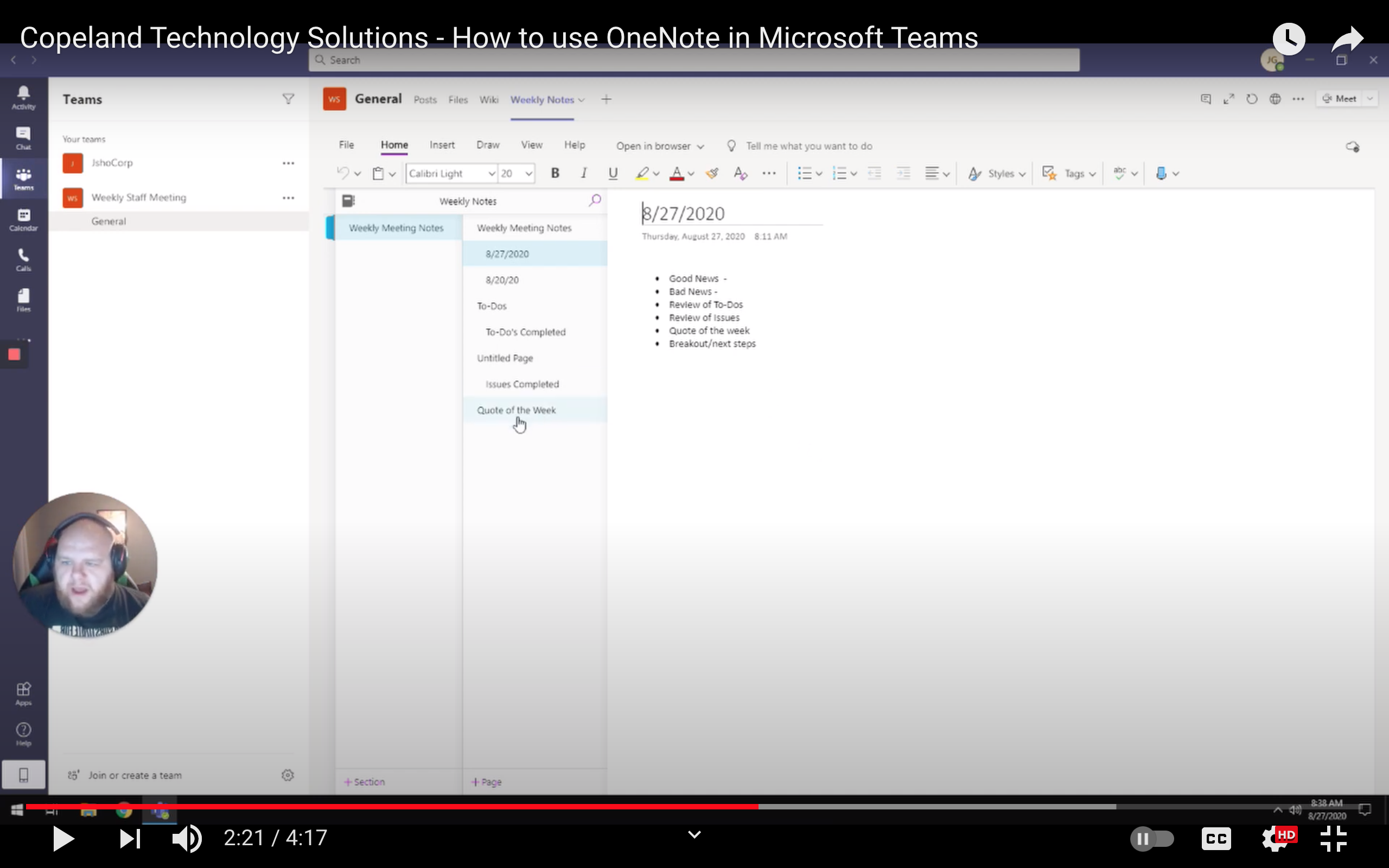 What Is Onenote In Microsoft Teams